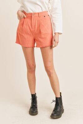 Step Out Suzy  Shorts Dark Coral