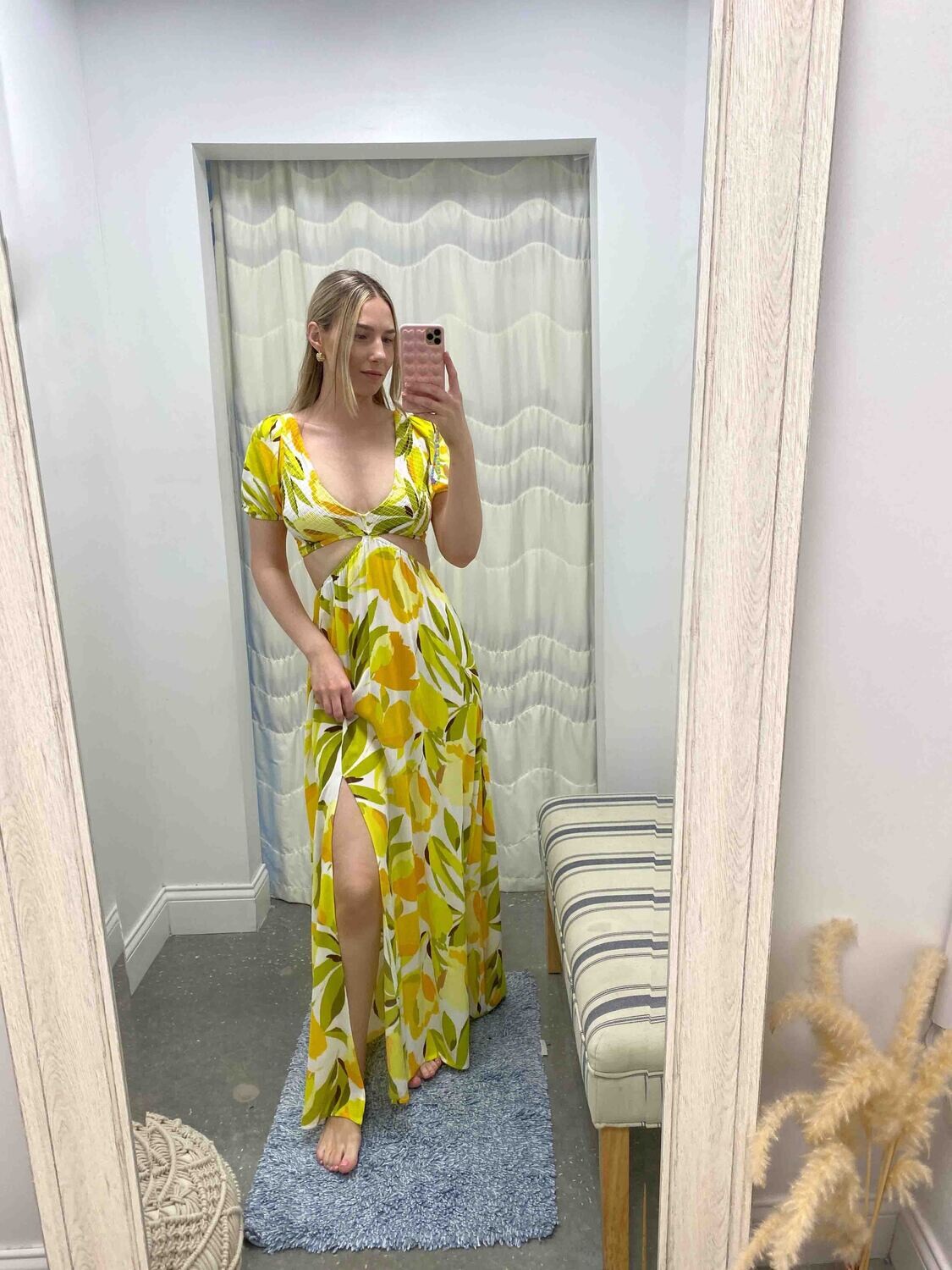 Lemon Maxi Dress