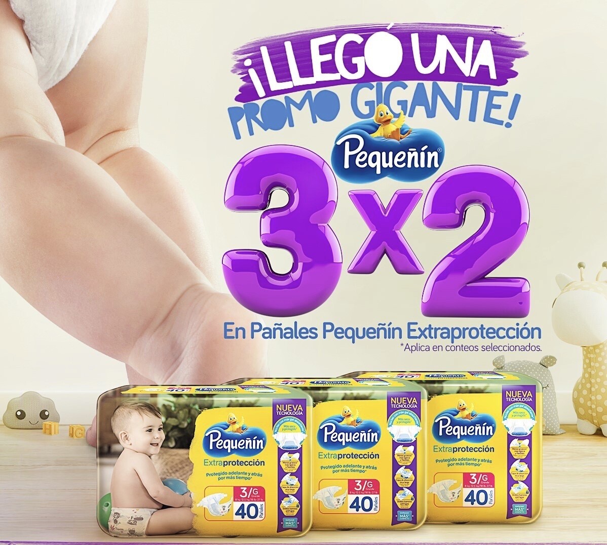 PROMO Pequeñín Gigapack (3x2)