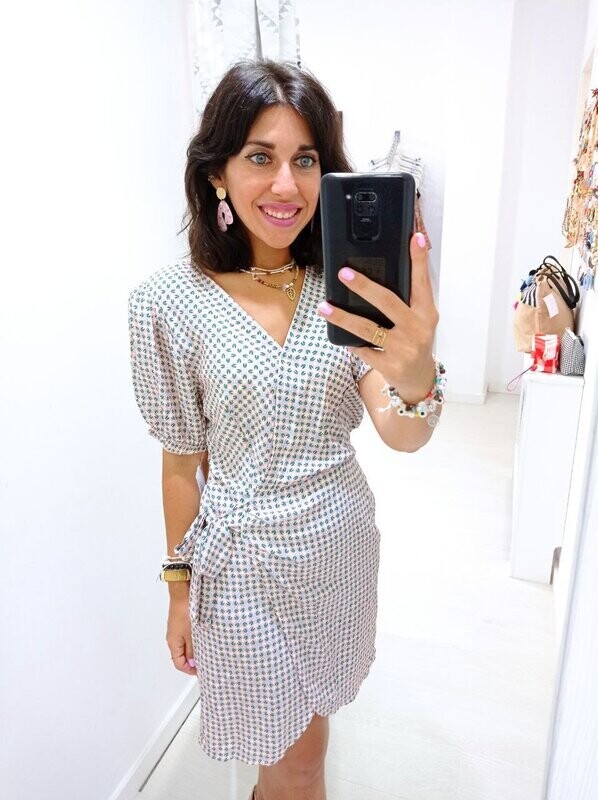 Vestido Gisela rosa