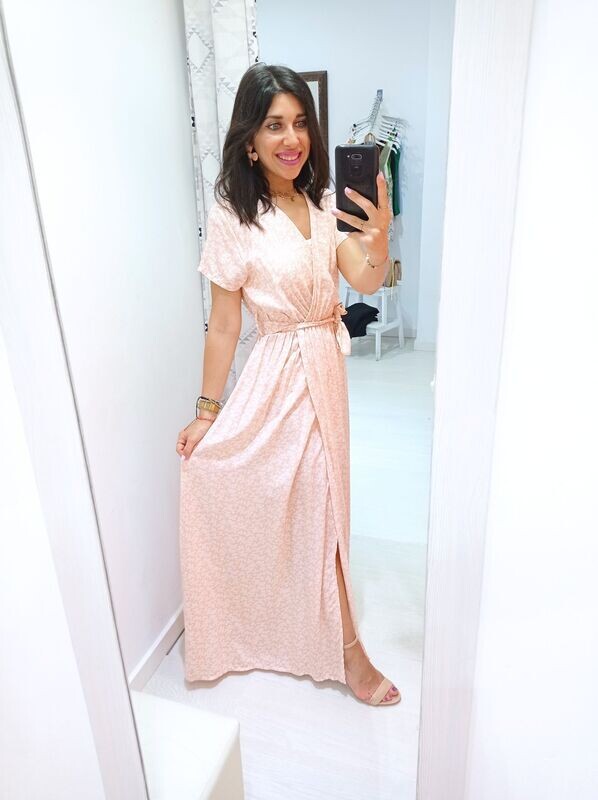Vestido Olga rosa