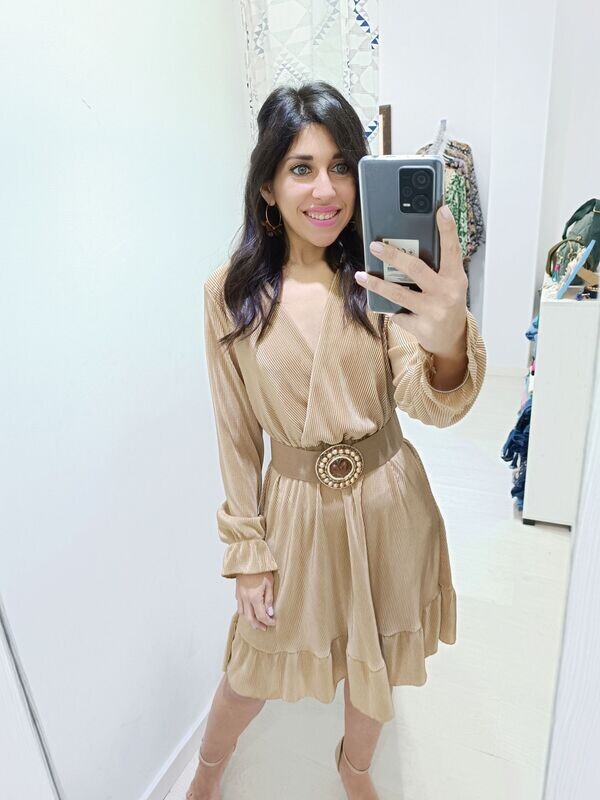 Vestido Manuela marrón