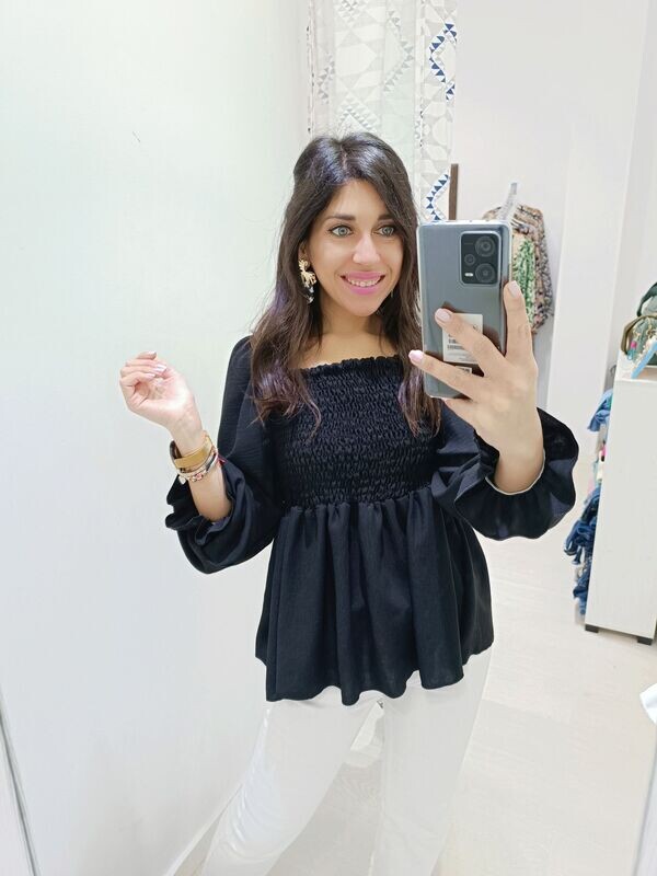Blusa Renata negro
