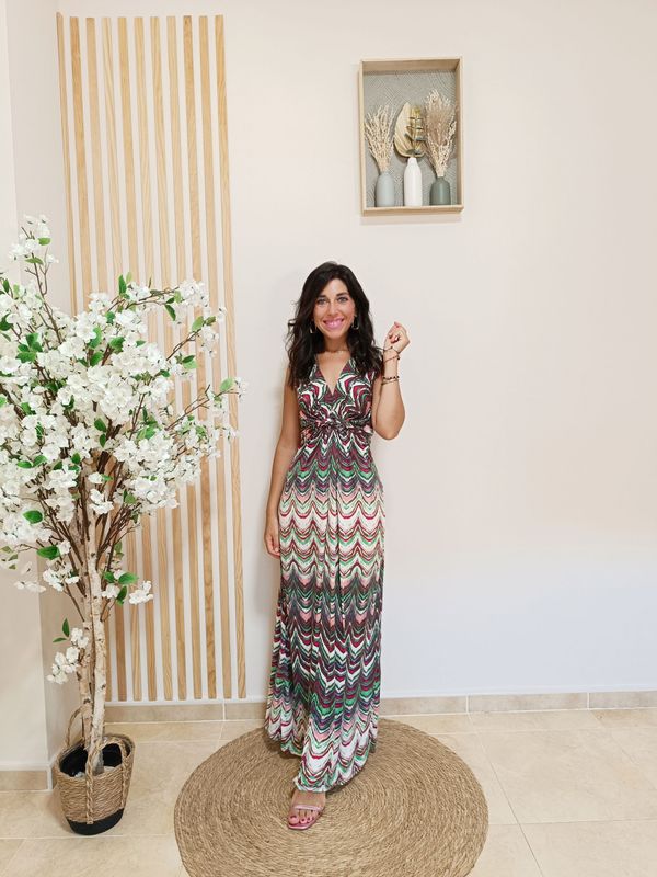 Vestido Ariadna verde