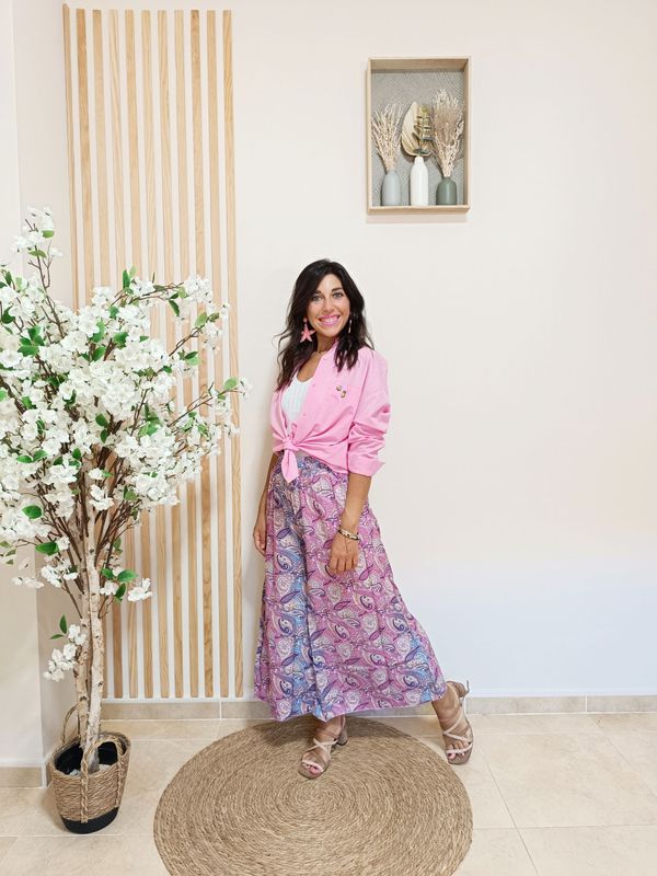 Pantalón Jaipur rosa