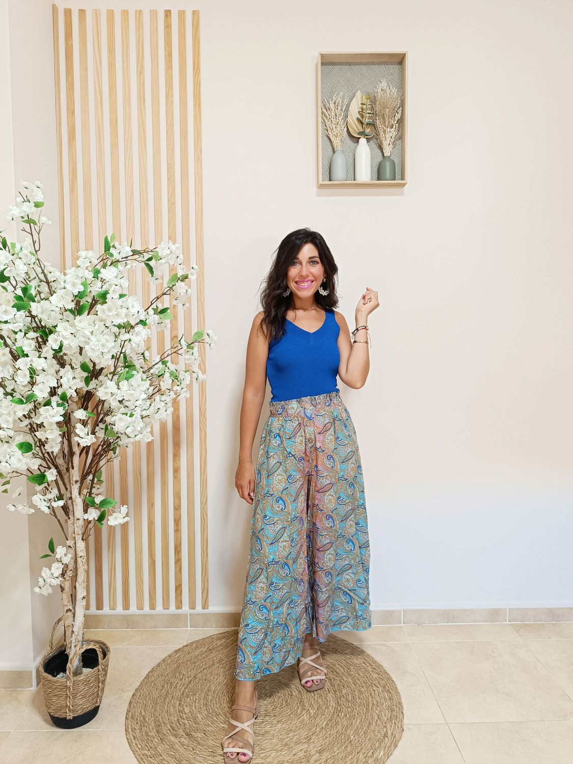 Pantalón Jaipur azul
