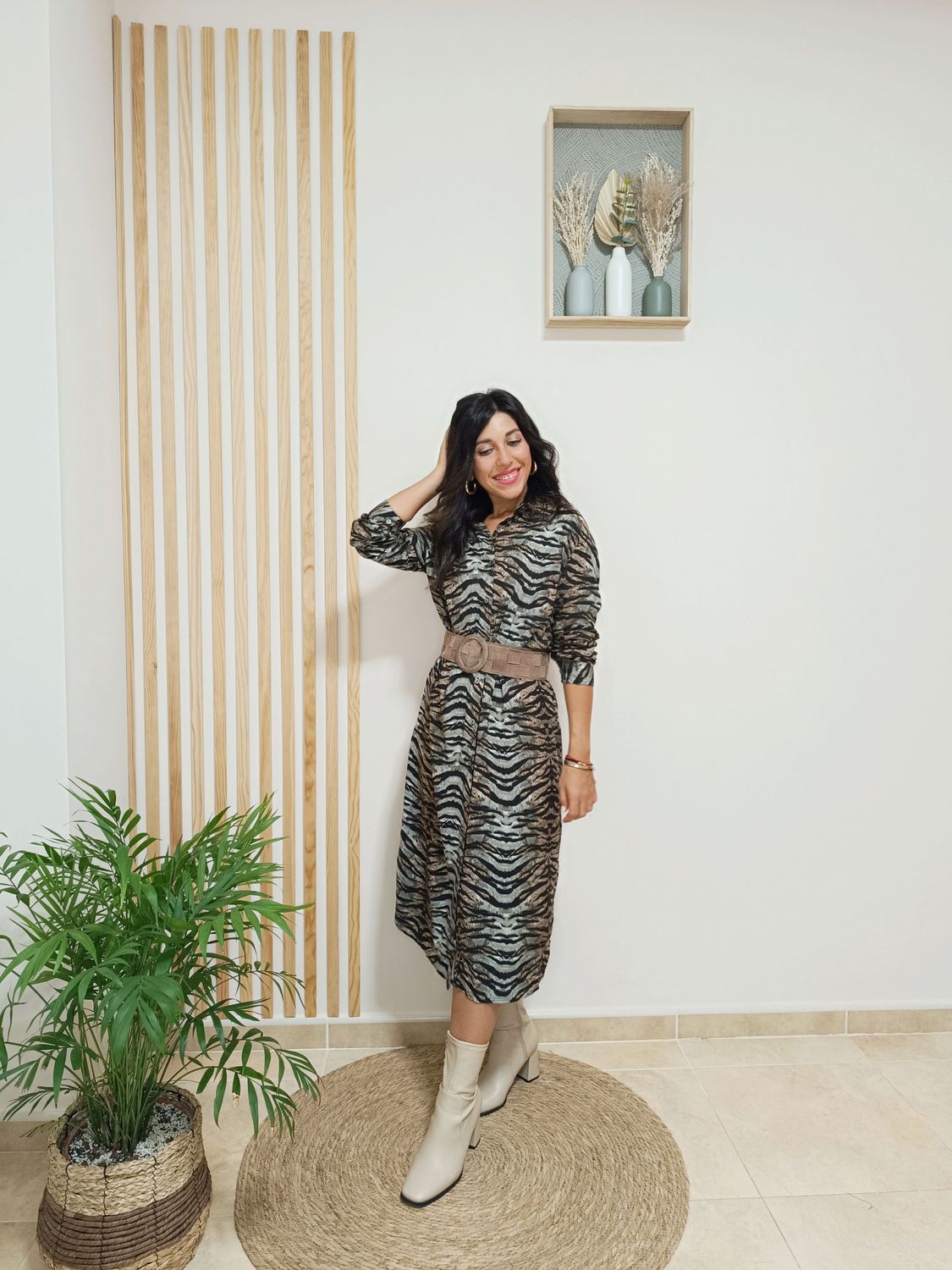 Vestido camisero Sabana