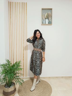 Vestido camisero Sabana