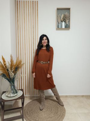 Vestido de punto Estela