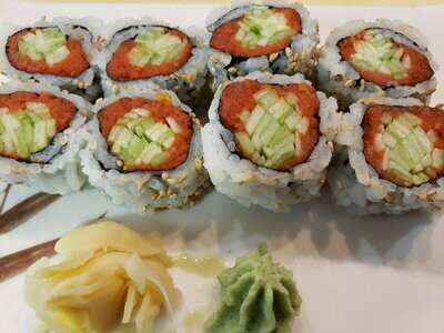 Spicy Tuna with Cucumber Roll