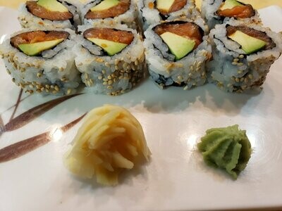 ​Spicy Salmon with Avocado Roll