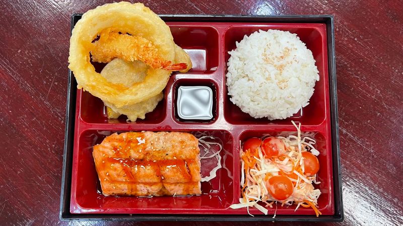 Salmon Teriyaki Bento Box
