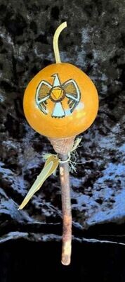 R0149 - Cannonball Gourd Rattle