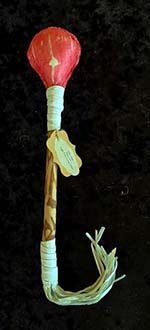 R0239 - Medium Deer Hide Rattle