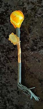 R0240 - Medium Deer Hide Rattle