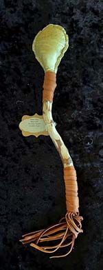 R0268 - Medium Deer Hide Rattle