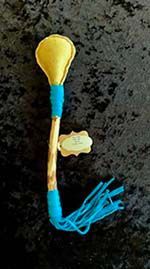 R0269 - Medium Deer Hide Rattle
