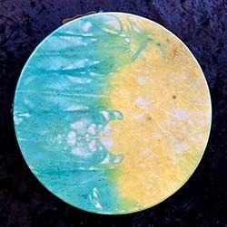 W0146 - 12" Goat Hide Ocean Drum