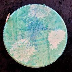 W0147 - 12" Goat Hide Ocean Drum