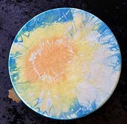 W0160 - 16" Goat Hide Ocean Drum