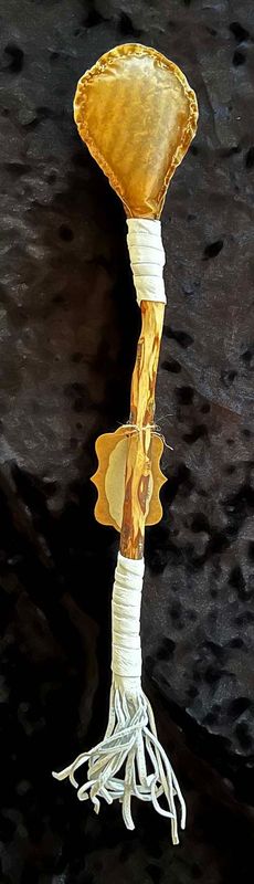 R0295 - Medium Horse Hide Rattle