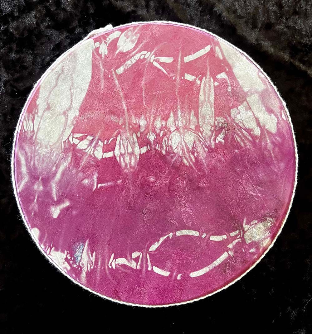 W0172 - 12" Goat Hide Ocean Drum