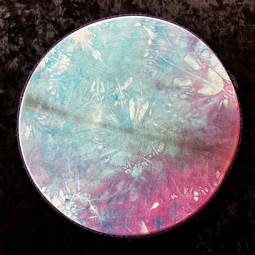 W0173 - 12" Goat Hide Ocean Drum