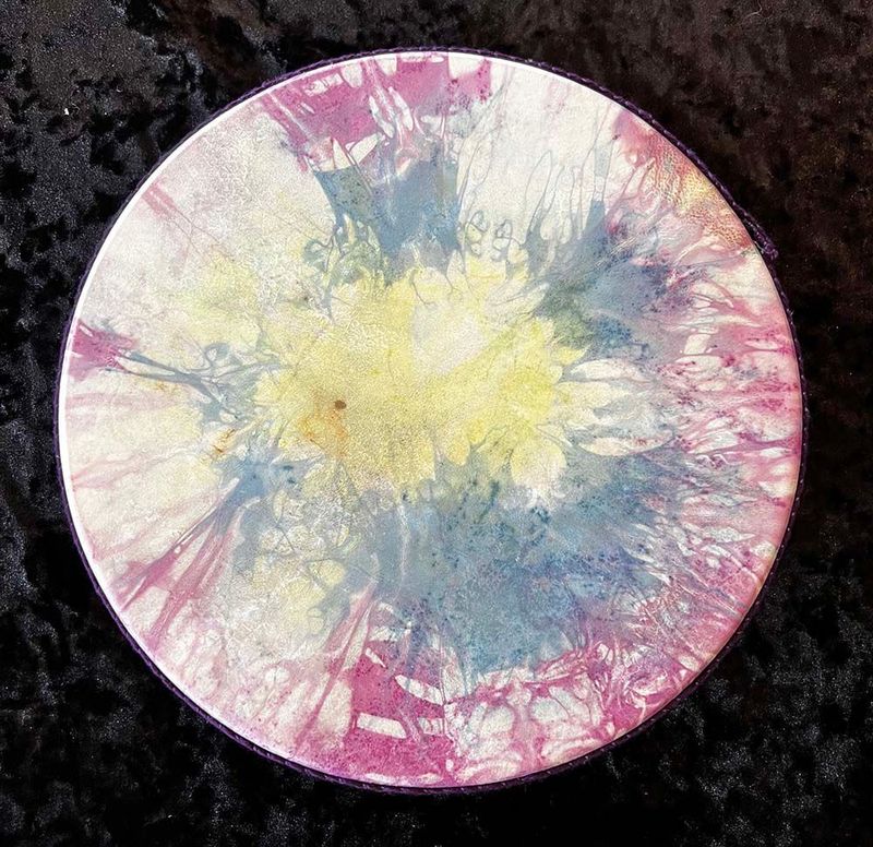W0174 - 12" Goat Hide Ocean Drum