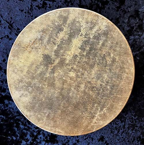 0249 - 14" Horse Hide Drum with striker