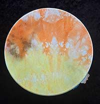 W0179 - 18" Goat Hide Ocean Drum