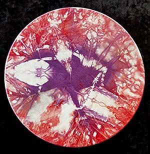 W0193 - 12" Goat Hide Ocean Drum