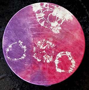 W0187 - 18" Goat Hide Ocean Drum