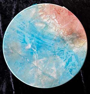 W0196 - 12" Goat Hide Ocean Drum