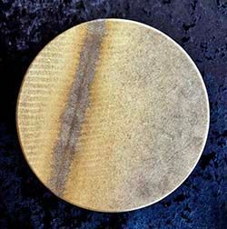 0258 - 12" Goat Hide Drum with striker