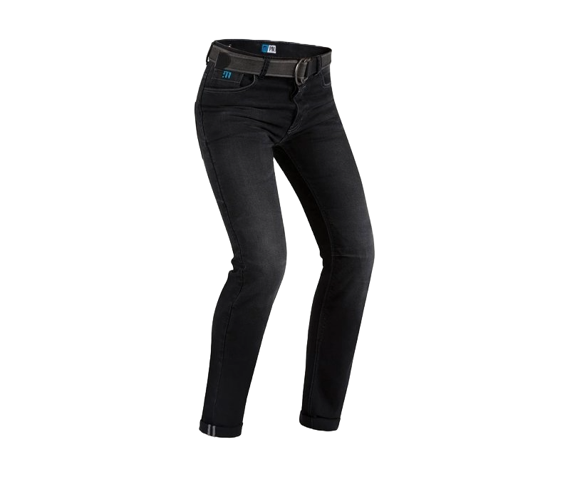 PMJ Jeans Caferacer  Black, Belt Included