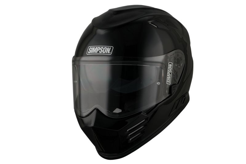 SIMPSON Helmet Venom 06 solid gloss black