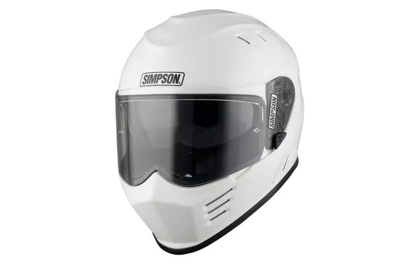 SIMPSON Helmet Venom 06 solid gloss white
