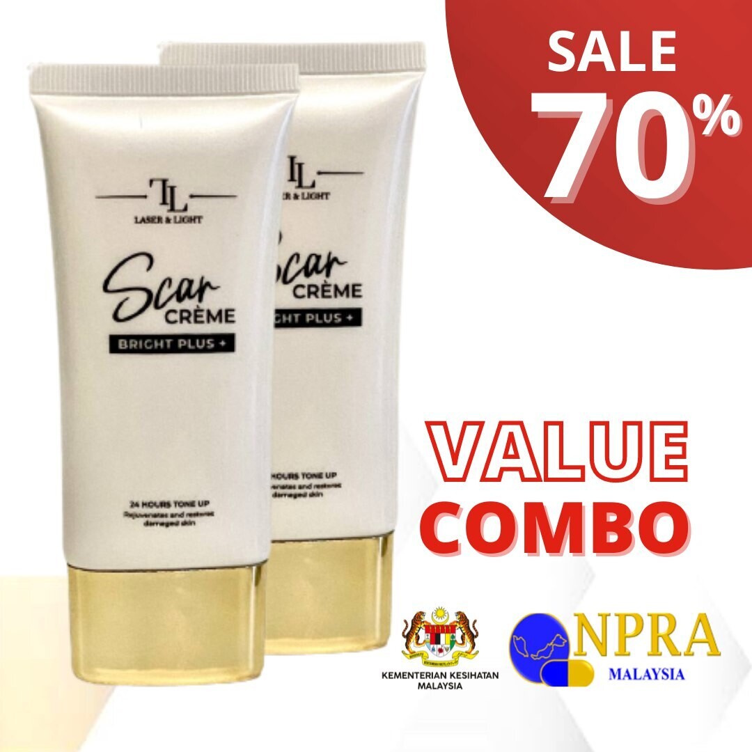 SCAR CRÈME x 2unit (Krim Parut Kaki)