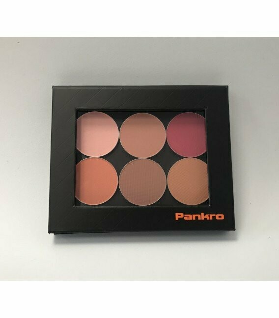 Paleta de 6 Coloretes