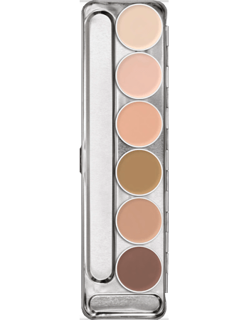 PALETA DERMACOLOR DE 6 CORRECTORES