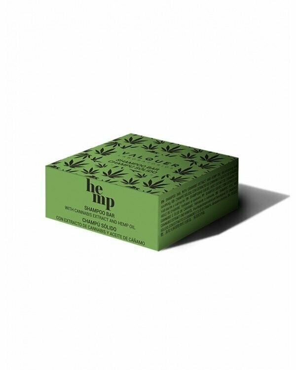 Champú Sólido Hemp (Extracto De Cannabis Y Aceite De Cáñamo). 50 G. Válquer