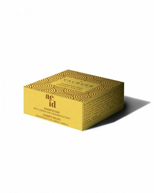 Champú Sólido Acid (Extracto De Limón Y Canela). 50 G. Válquer