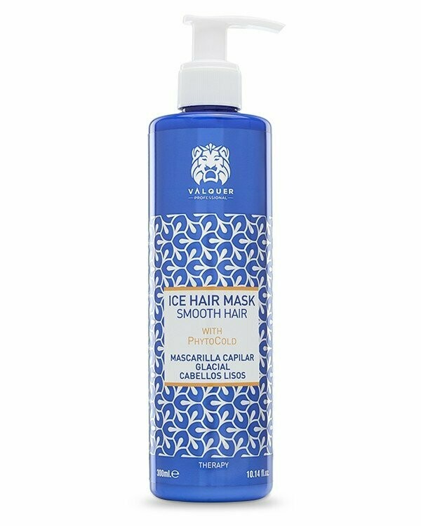 Mascarilla Capilar Glacial Para Cabellos Lisos - 300 Ml. Válquer