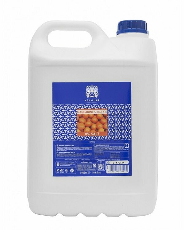 Champú Mandarina Sin Sal - 5000 Ml. Válquer