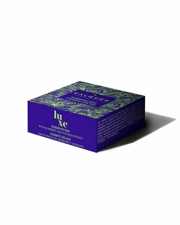 Champú Sólido Luxe (Extracto De Arándano Y Aguacate). 50 G. Válquer