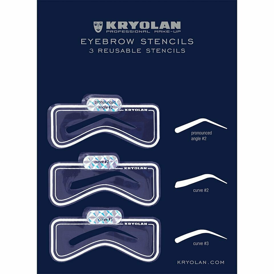 Plantilla para cejas