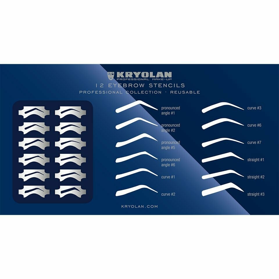 EYEBROW STENCILS SET