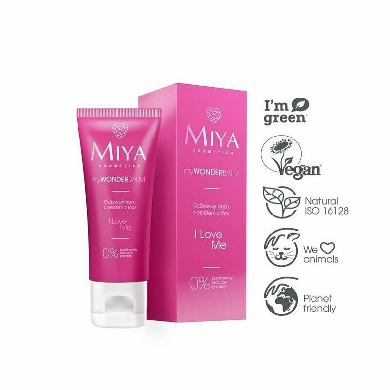 CREMA FACIAL MYWONDERBALM MIYA I LOVE ME CON ROSA MOSQUETA