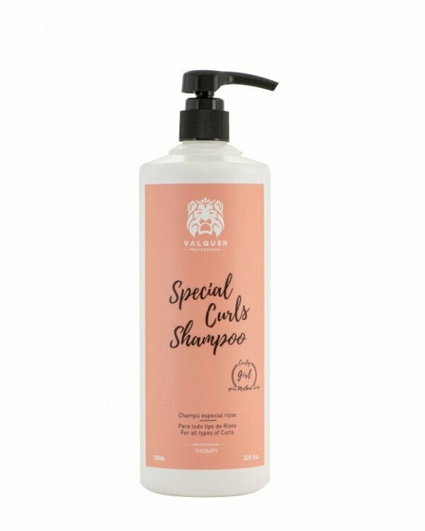 Champú Especial Rizos. Método Curly Girl-Pelo Rizado - 1000 Ml. Válquer
