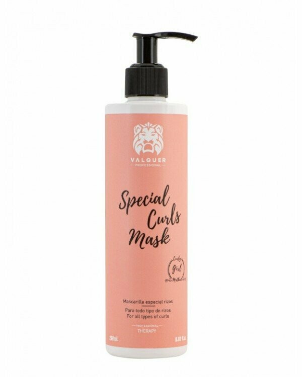 Mascarilla Especial Rizos. Método Curly Girl- Pelo Rizado - 290 Ml. Válquer